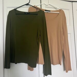 2 Jone New York tops. Size L